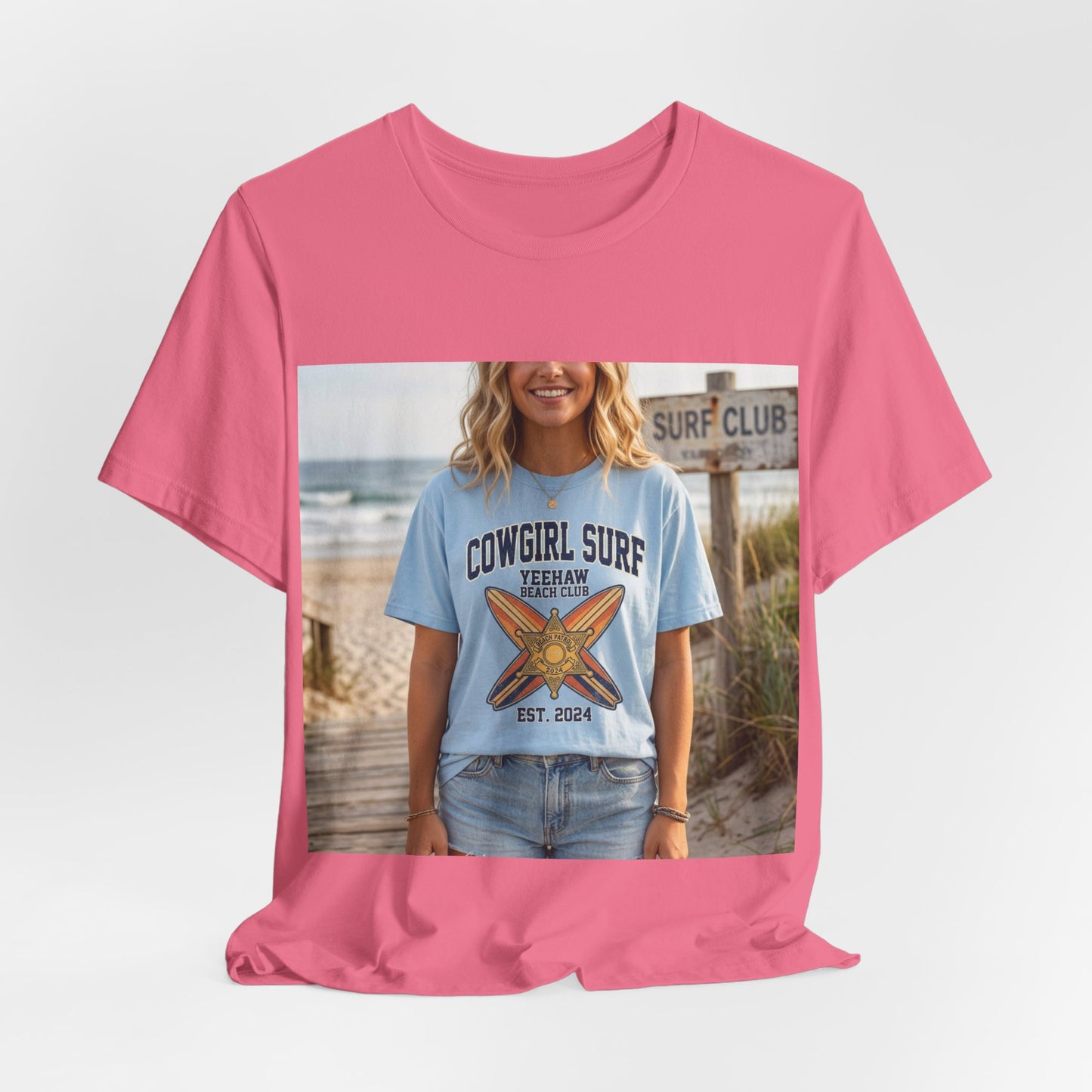 Yeehaw Beach Club Vintage Tee