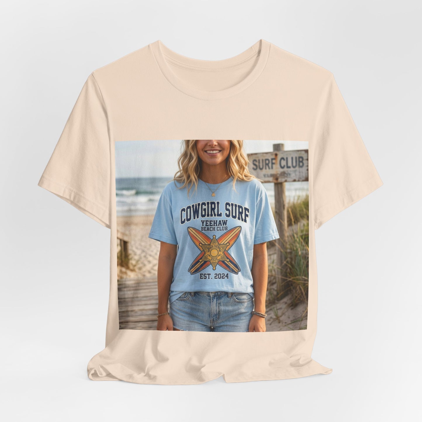 Yeehaw Beach Club Vintage Tee