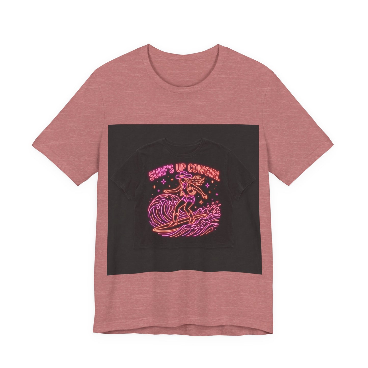 Neon Cowgirl Vintage Tee