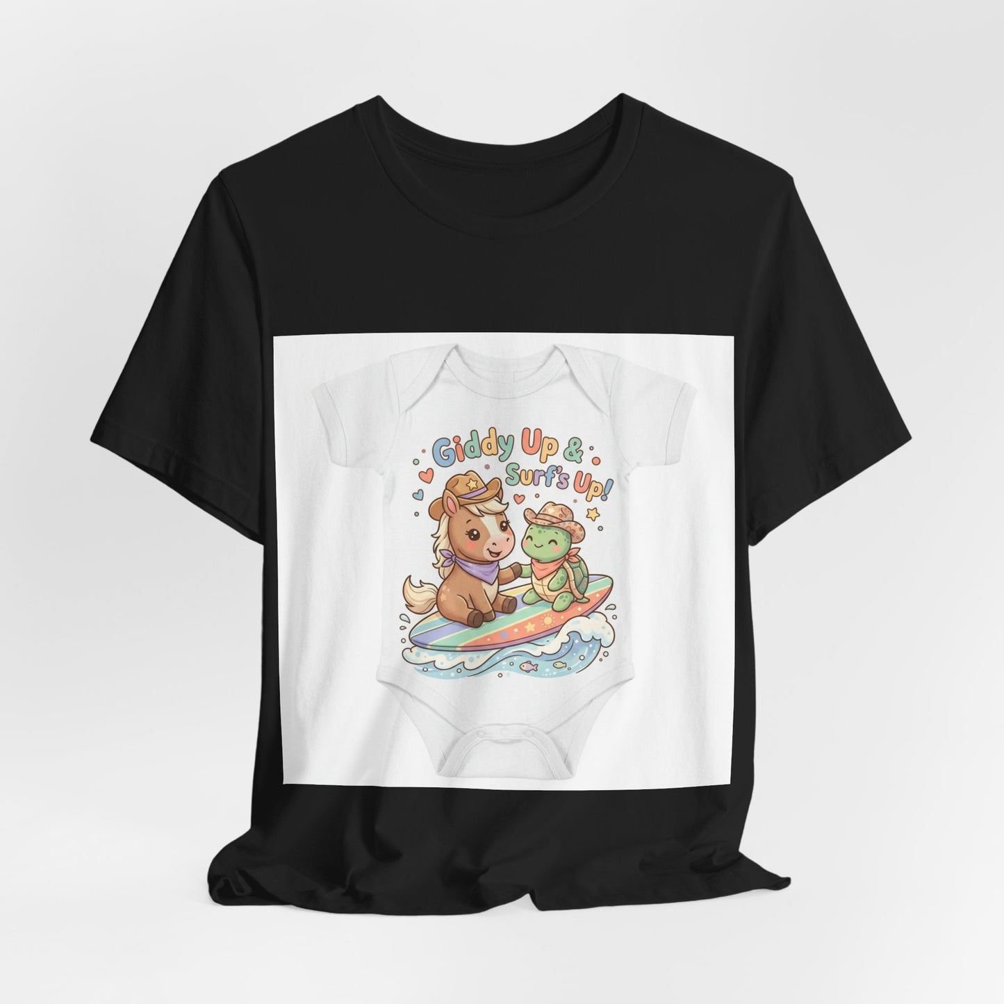Giddy Up & Surf's Up Vintage Tee