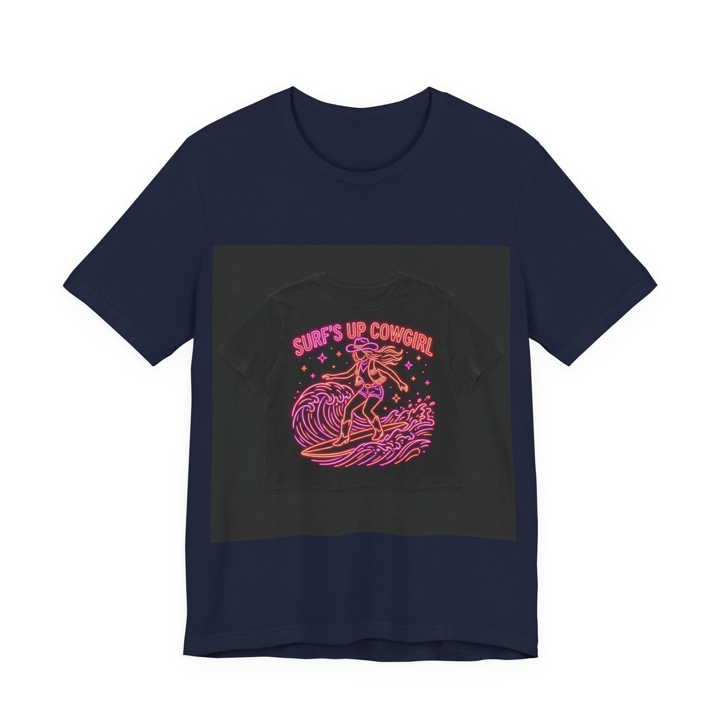 Neon Cowgirl Vintage Tee