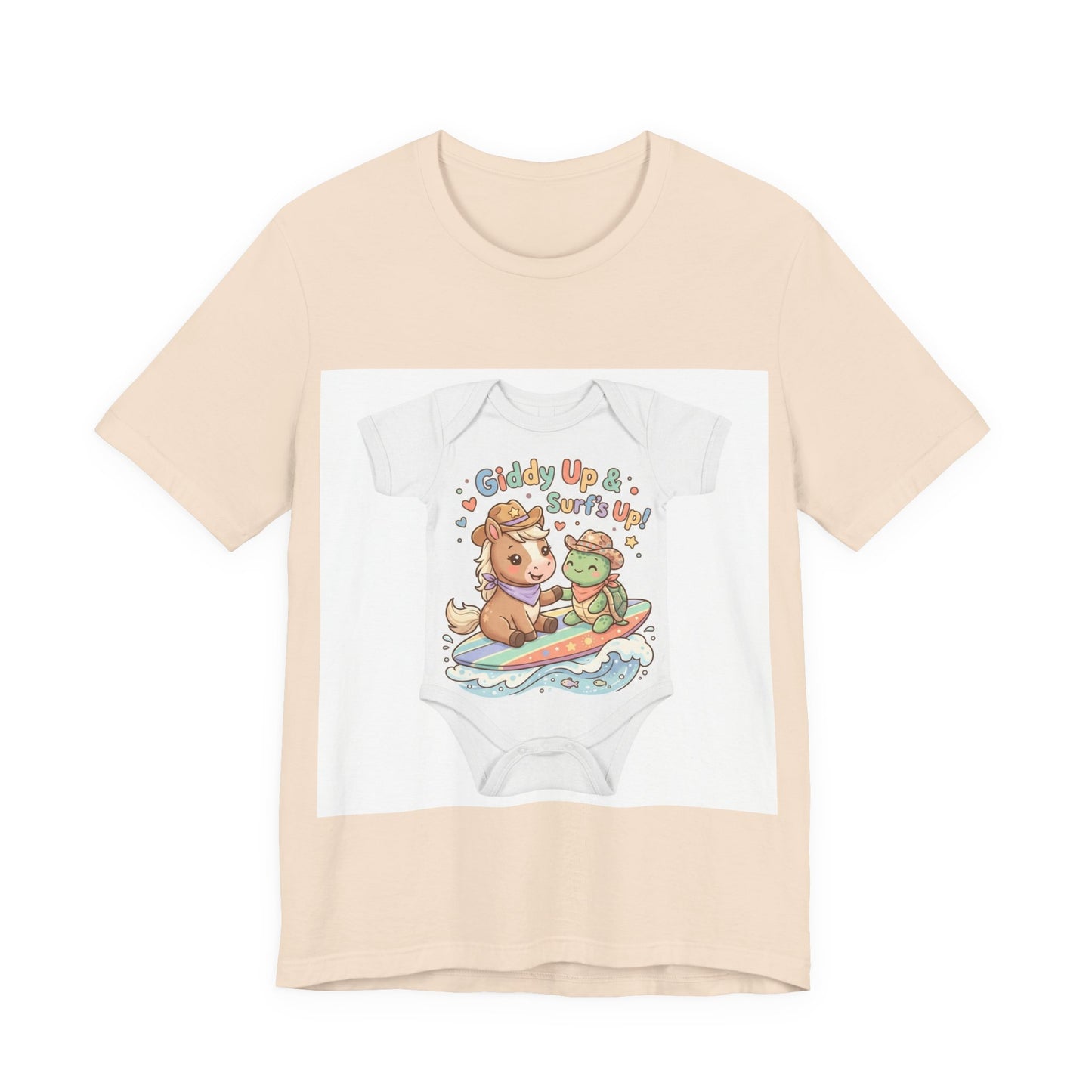 Giddy Up & Surf's Up Vintage Tee