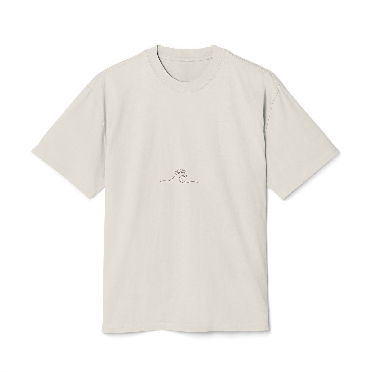 Coastline Wave Oversized Tee