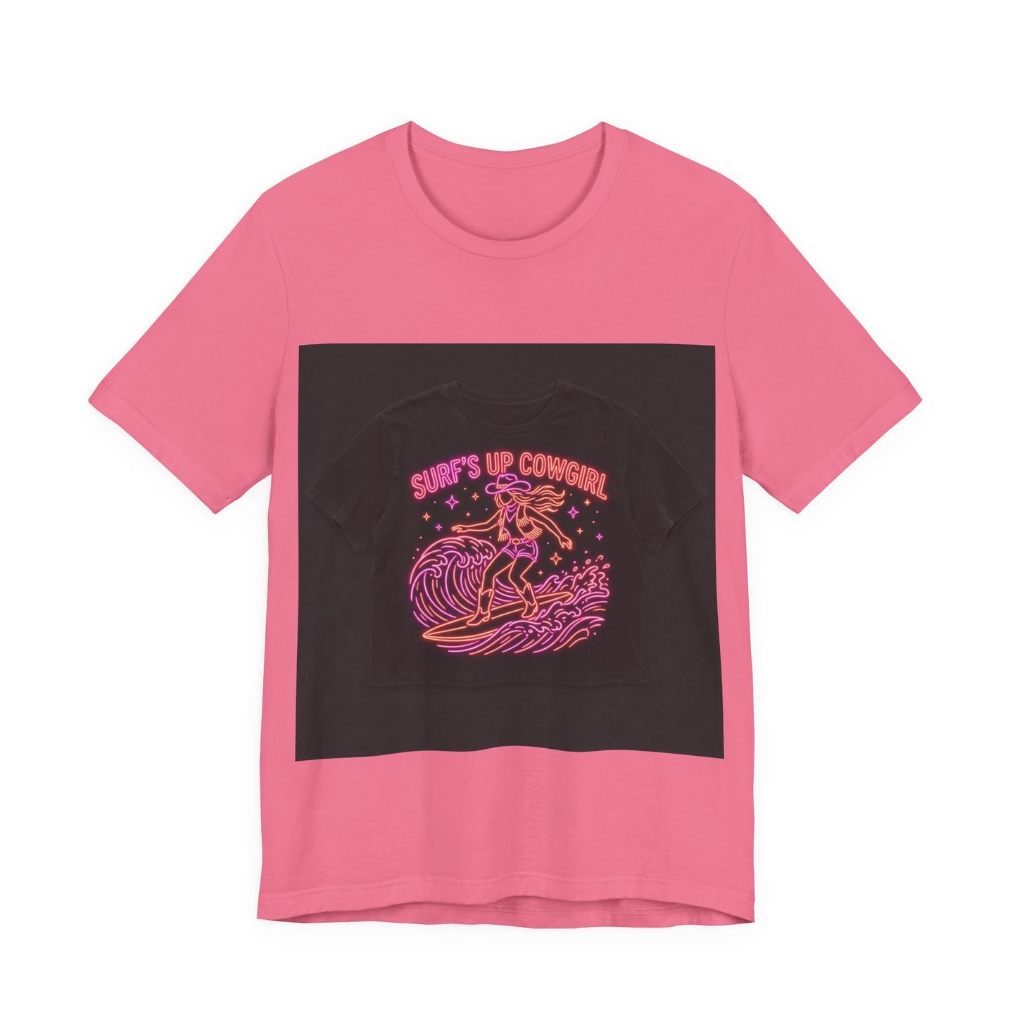 Neon Cowgirl Vintage Tee