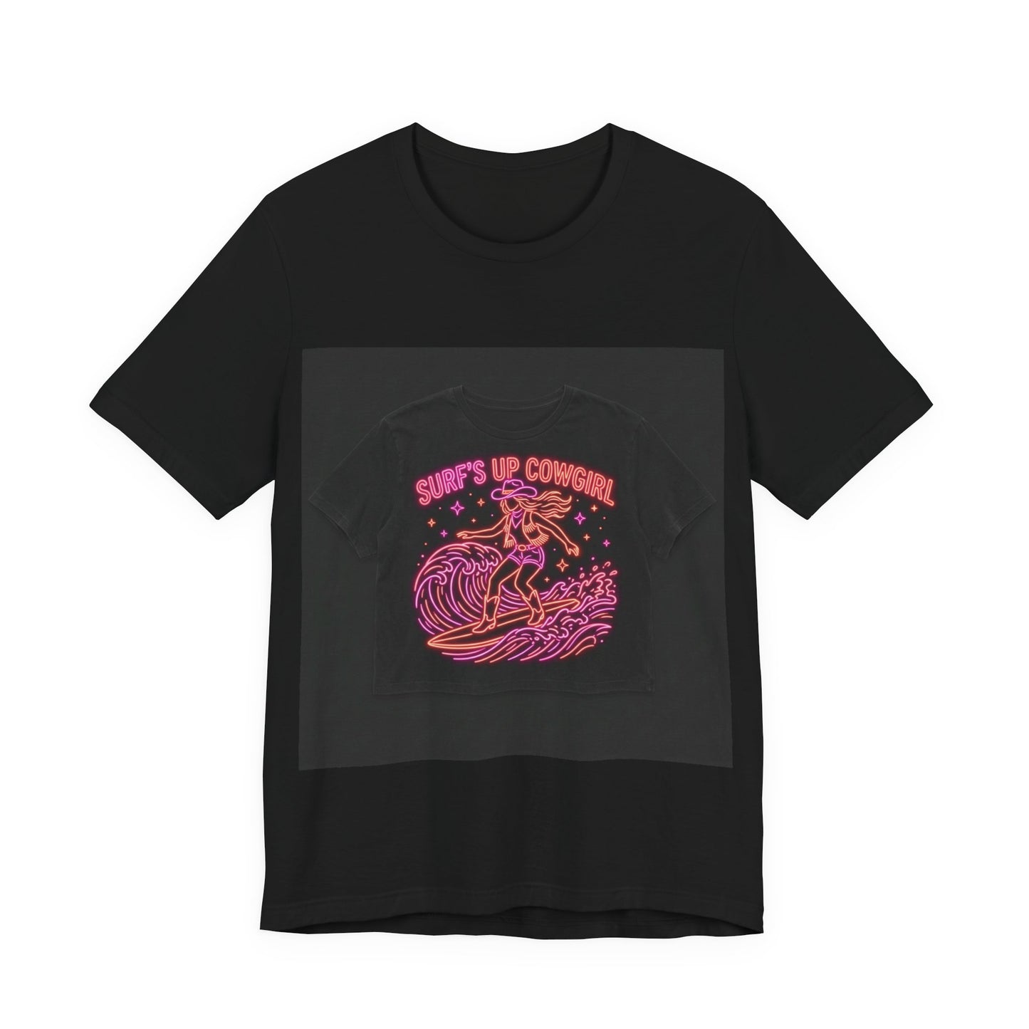 Neon Cowgirl Vintage Tee