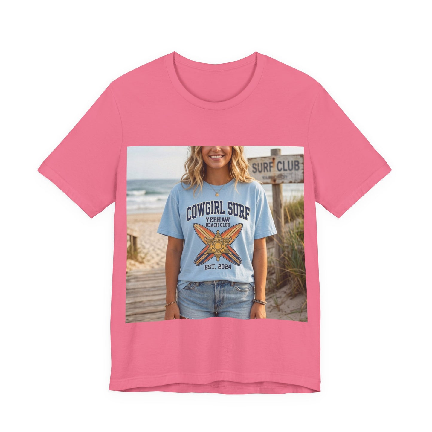 Yeehaw Beach Club Vintage Tee
