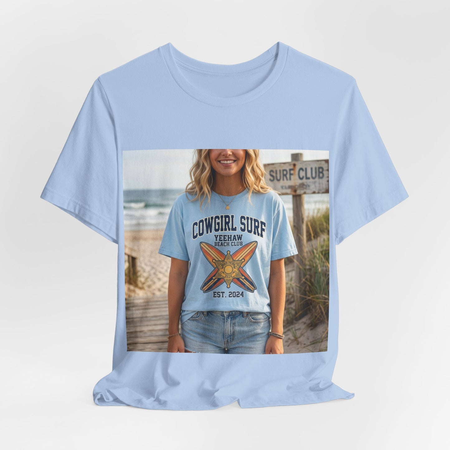Yeehaw Beach Club Vintage Tee