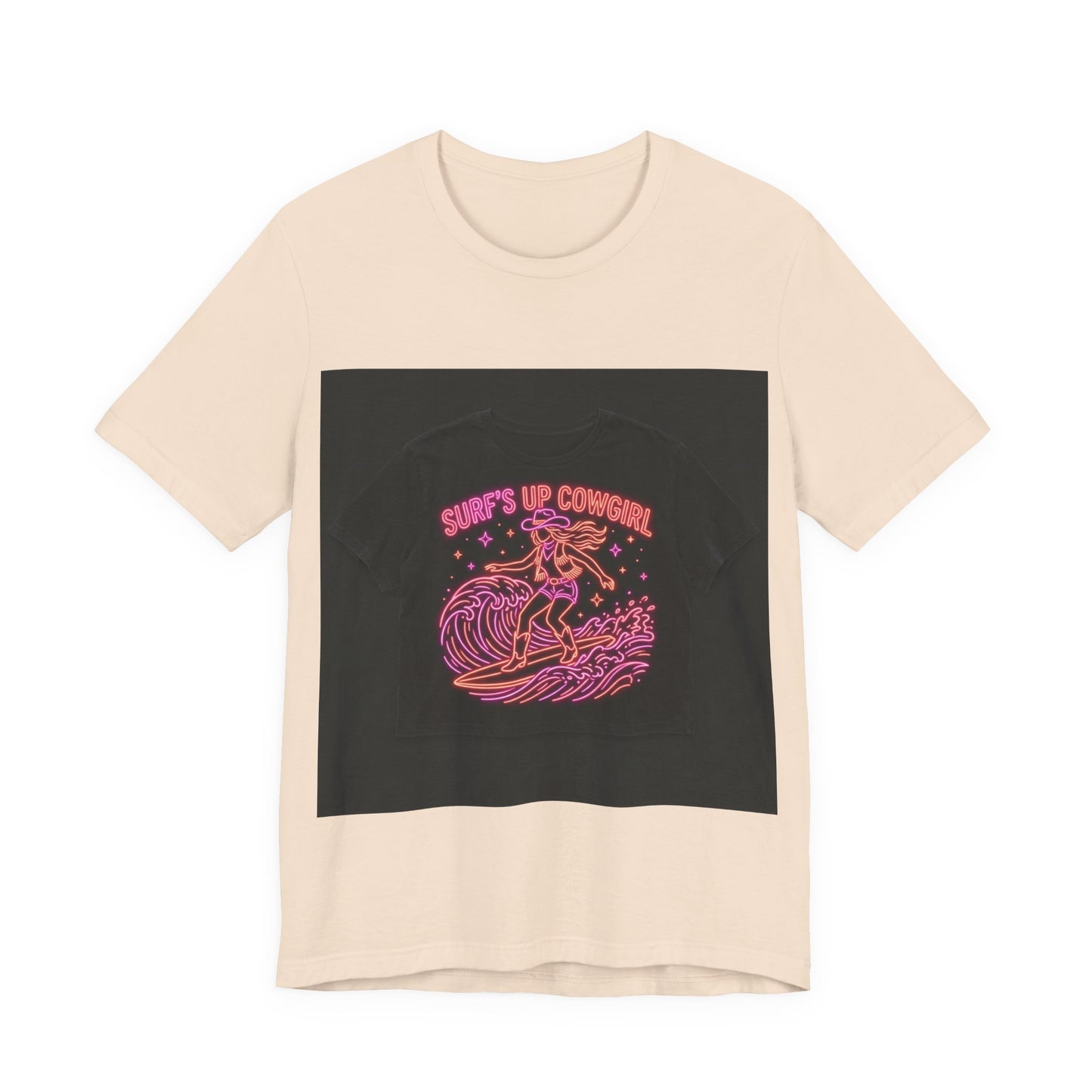 Neon Cowgirl Vintage Tee