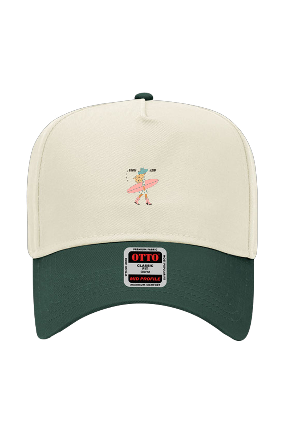 Howdy Aloha Otto Natural Baseball Cap