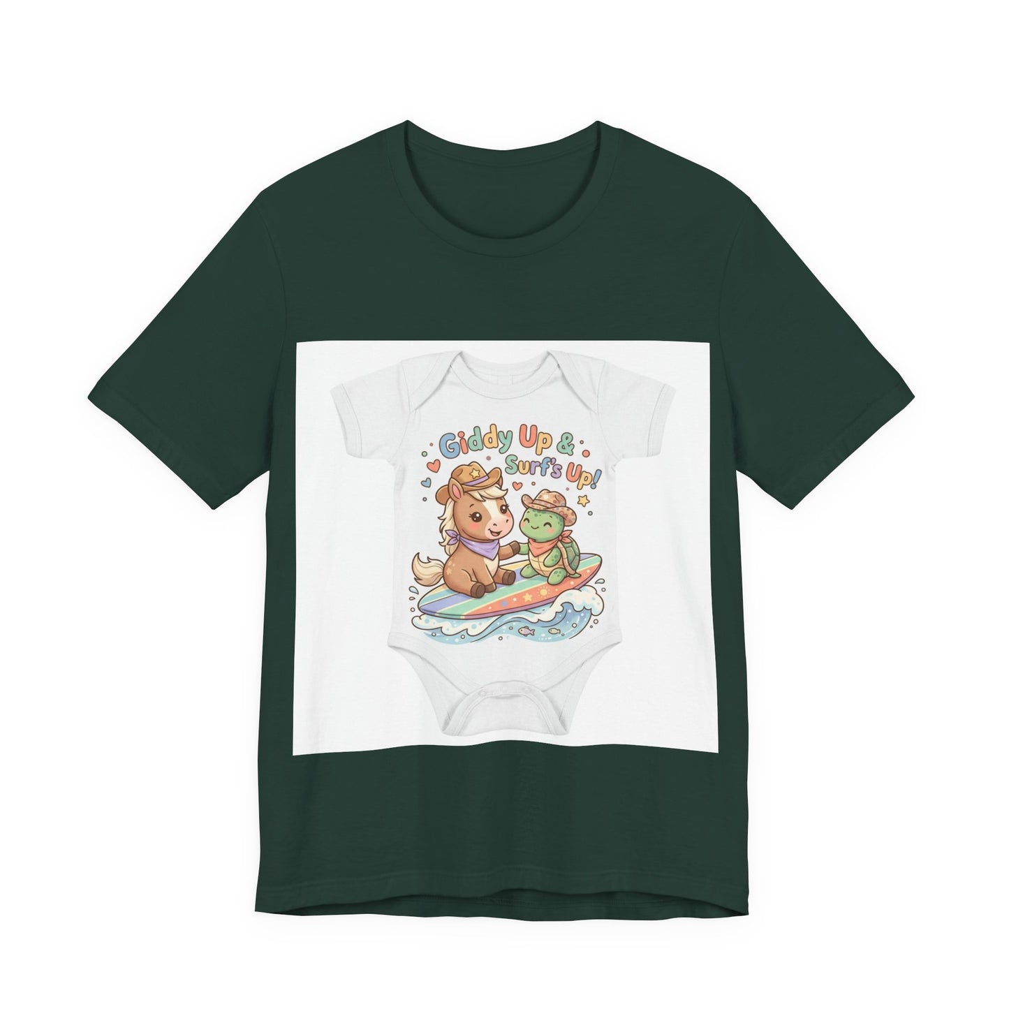 Giddy Up & Surf's Up Vintage Tee