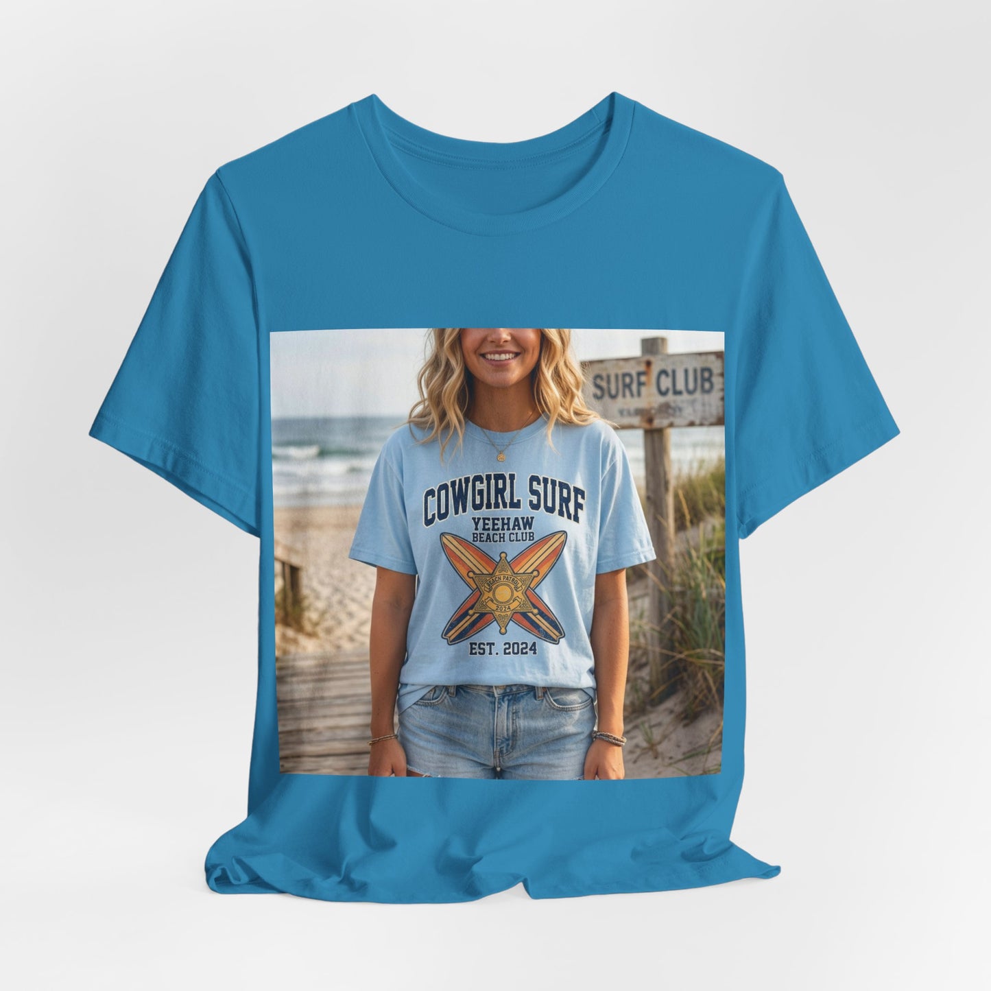 Yeehaw Beach Club Vintage Tee