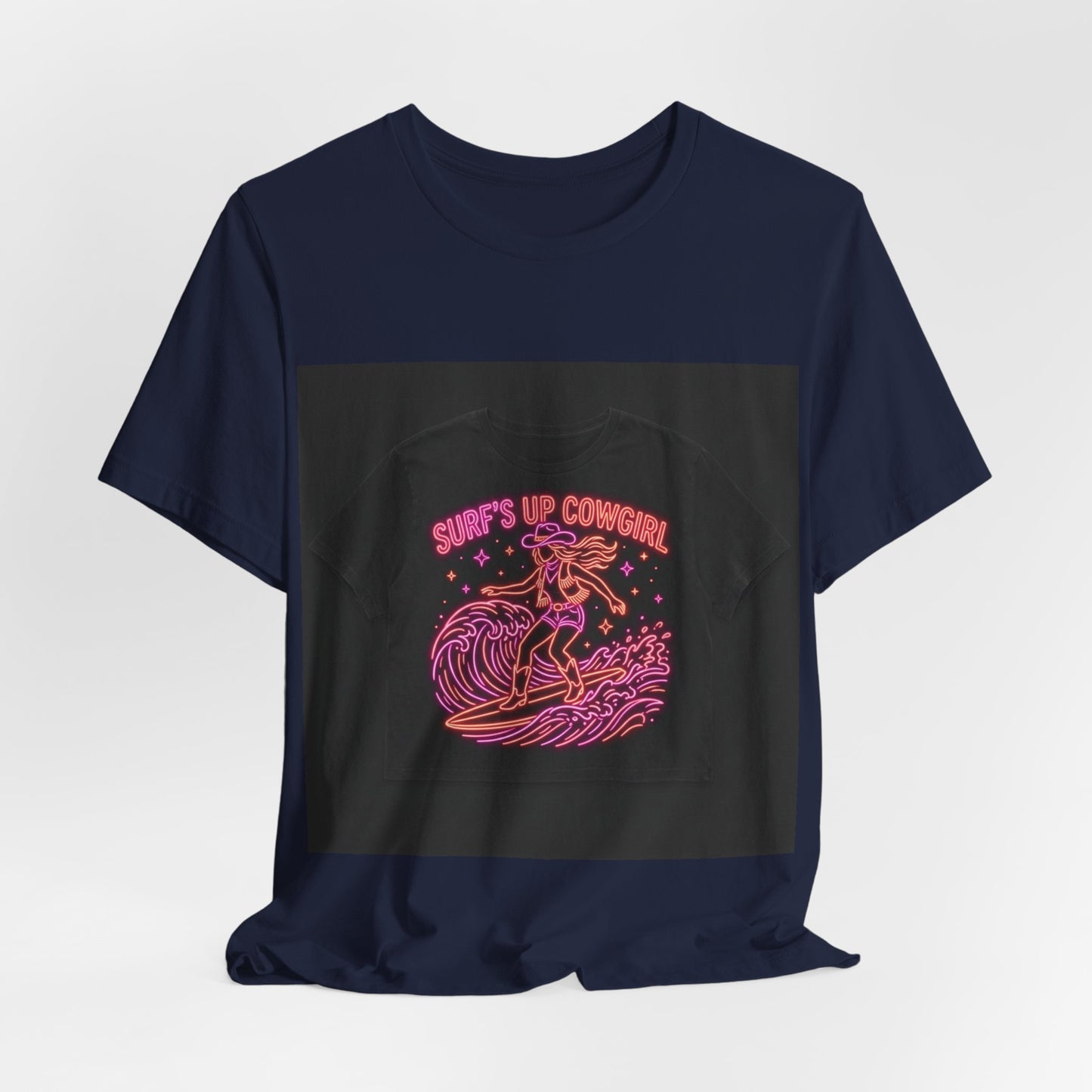 Neon Cowgirl Vintage Tee