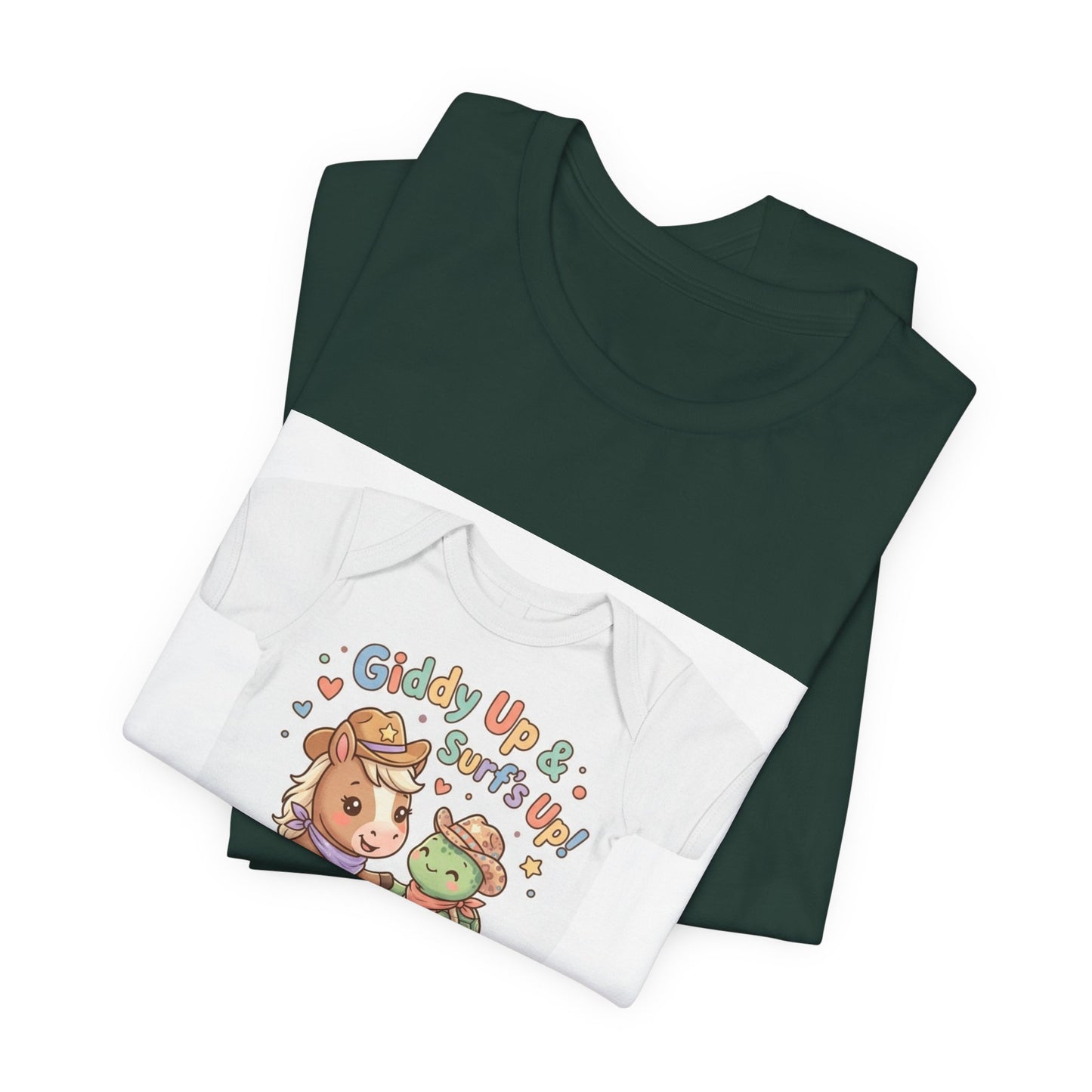 Giddy Up & Surf's Up Vintage Tee