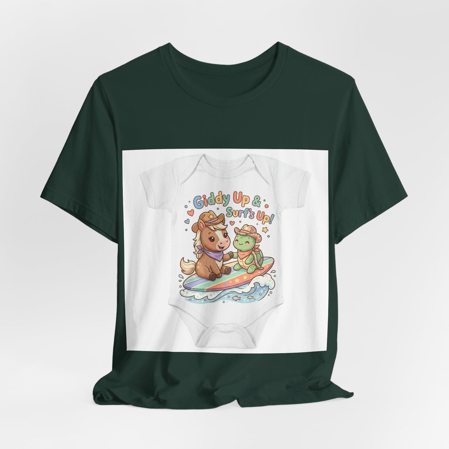 Giddy Up & Surf's Up Vintage Tee