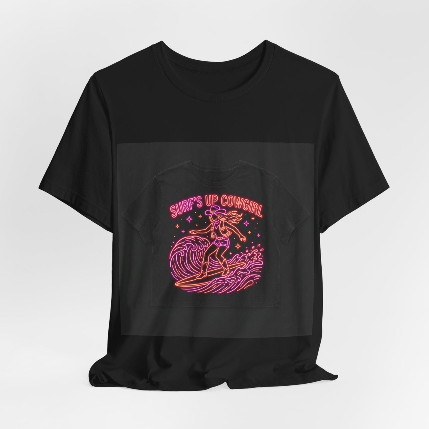 Neon Cowgirl Vintage Tee