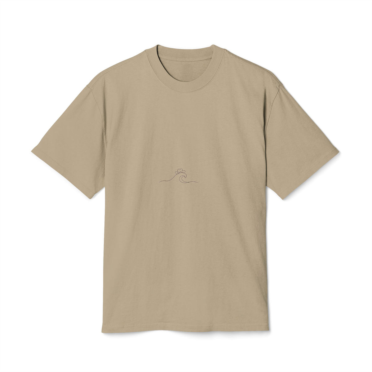 Coastline Wave Oversized Tee