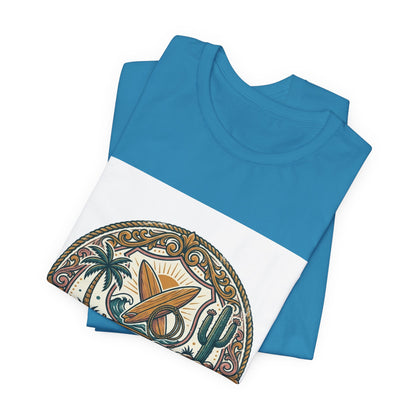 Howdy & Aloha Badge Vintage Tee