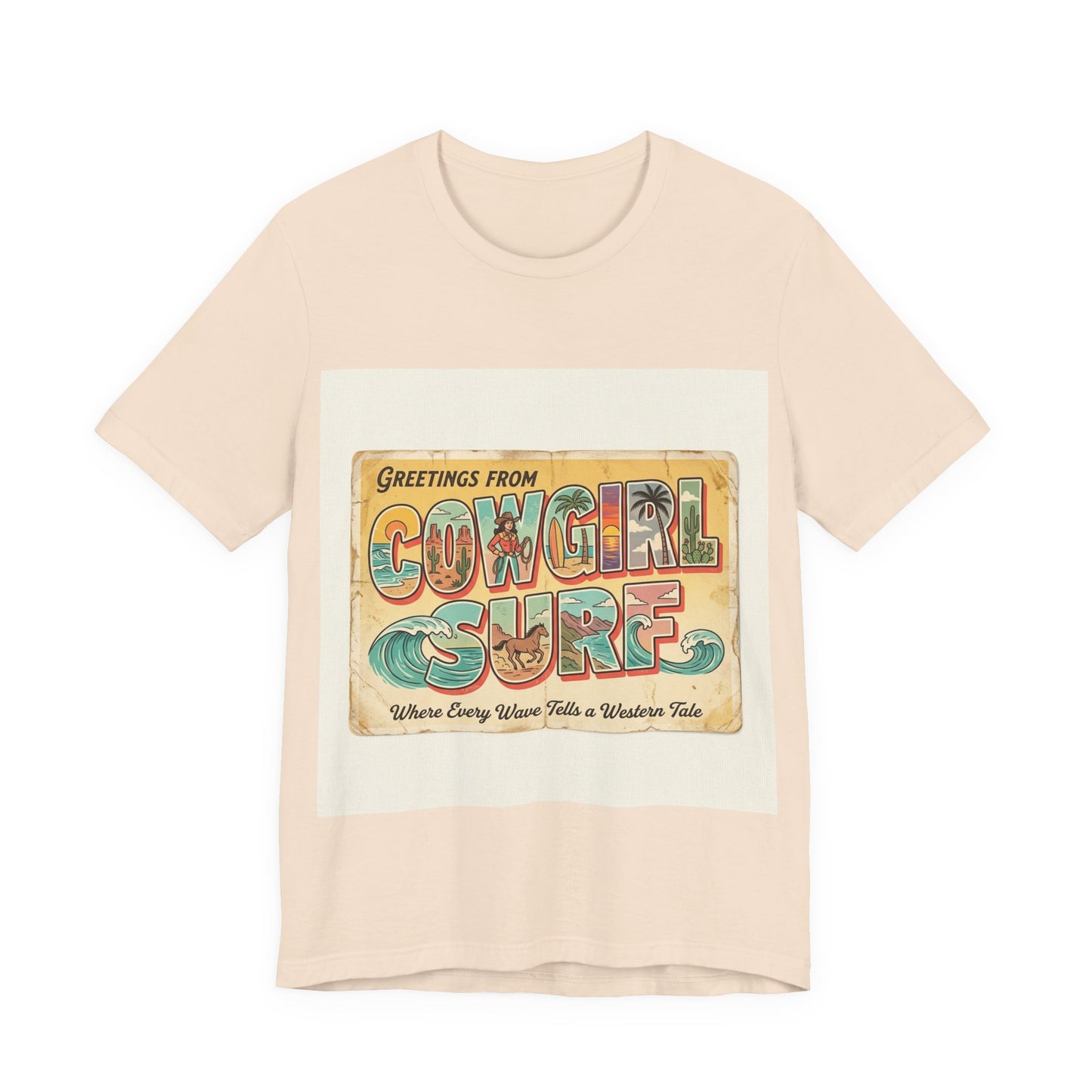 Vintage Postcard Tee