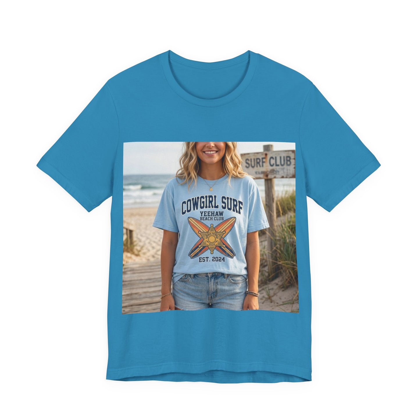 Yeehaw Beach Club Vintage Tee