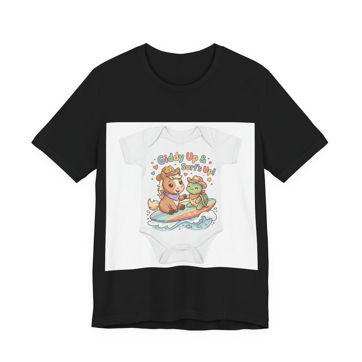 Giddy Up & Surf's Up Vintage Tee